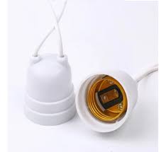 SOQUETE E27 BRANCO C/RABICHO 4A/250V MT20...