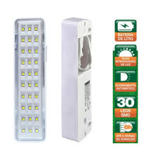 LUMINARIA EMERGENCIA 30LEDS TLE-06 BIV TA...