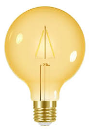 LAMPADA LED VINTAGE GLOBO G95 3W AMBAR TA...