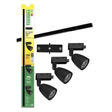 KIT TRILHO LED DIRECT 18W 3000K BIV TASCH...