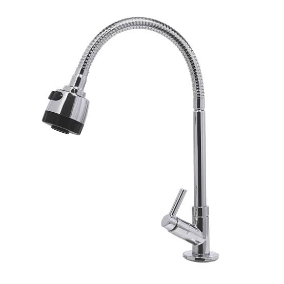 TORNEIRA CAPRI MESA FLEXIVEL CR METAL PLA...