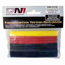 KIT 10 ESPAGUETE TERMO-RETRATIL 10MM 5110...