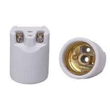 BOCAL PORCELANA LISO SPOT 4A E-27 DECORLUX